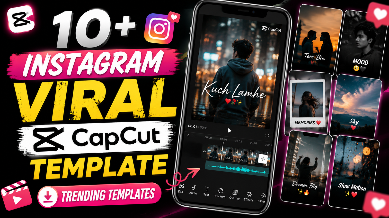 10+ Instagram Viral CapCut Template